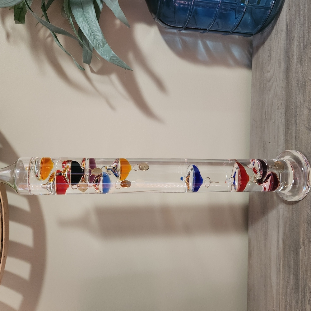 Colorful Glass Galileo Thermometer